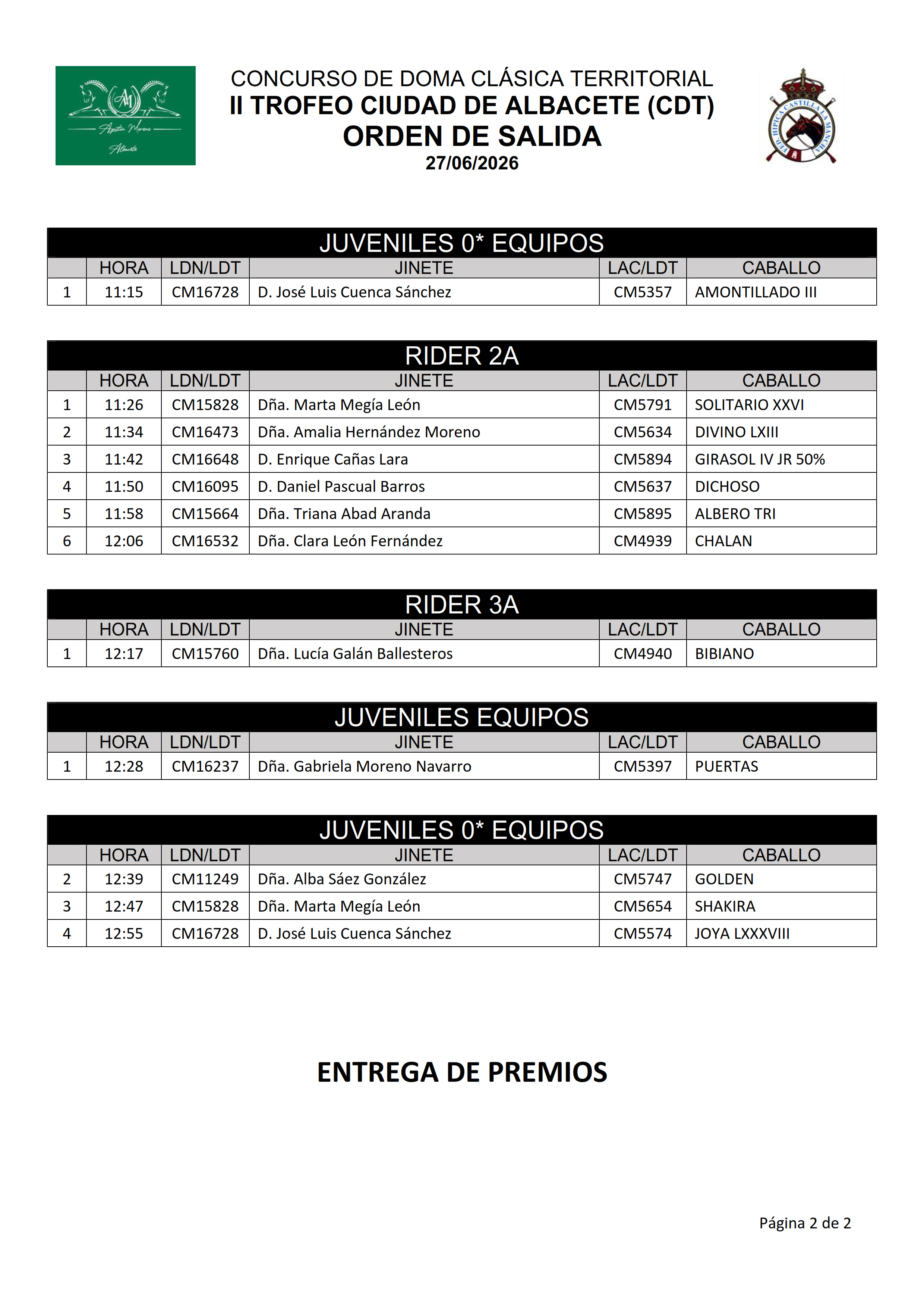 ORDEN SALIDA